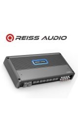 Reiss Audio Rs-SD200.8D 8kanal Profesyonel Oto Amfi Anfi 2Ohm 350Rms X8--4 Ohm 200Rms x8--4 Ohm Bridged 4X700RMS
