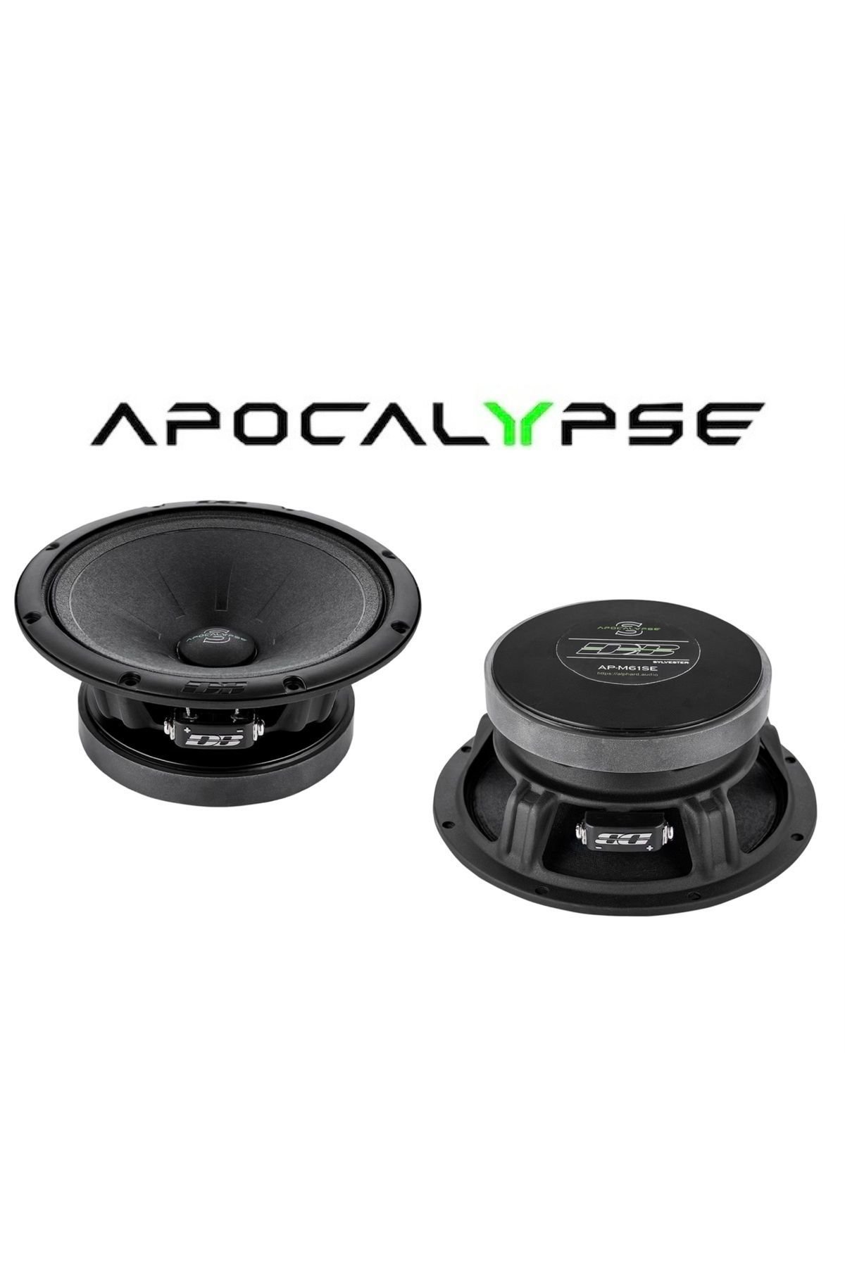 Apocalypse Ap-M61se Çifti 520wat 260W Rms 16cm Profesyonel Oto Midrange Deaf Bonce