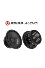 Reiss Audio Rs-M6EGO Çifti 900wat-400w Rms Metal Kapaklı 16 cm Oto Midrange Hoparlör