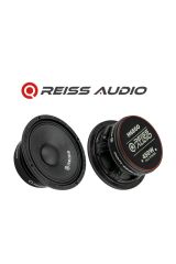 Reiss Audio Rs-M6EGO Çifti 900wat-400w Rms Metal Kapaklı 16 cm Oto Midrange Hoparlör