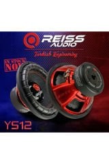 Reiss Audio Rs-ys12 D4 2650wat 600 Rms 30cm Spl Subwoofer Bas Çift Bobin