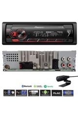 Pioneer Mvh-S320BT Çift amfi çıkışlu bluetoothlu oto teyp usb mikrofon 4x50wat