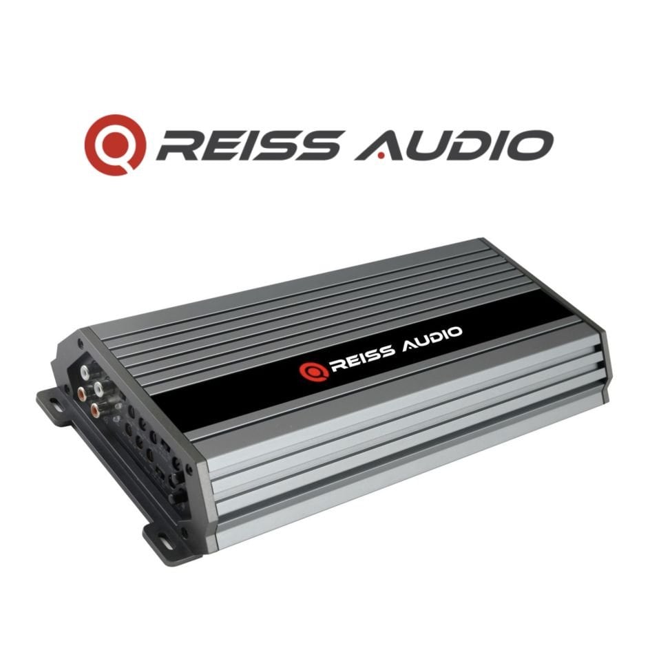 Reiss Audio RS-Q450.4D 4KANAL PROFESYONEL OTO AMFİ ANFİ 2 OHM 675W X 4CH-4 OHM 450W X 4CH-1350W X 2CH 4ohm