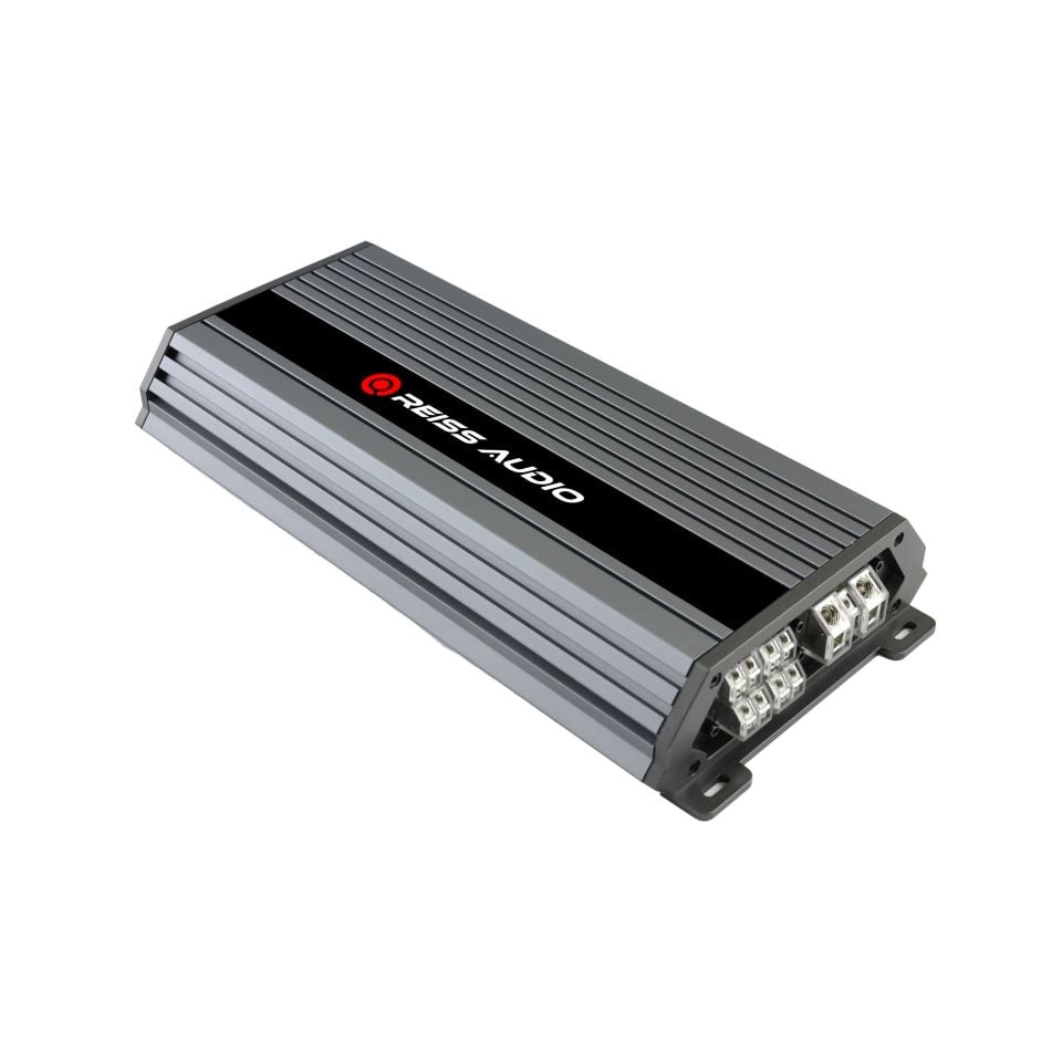 Reiss Audio RS-Q450.4D 4KANAL PROFESYONEL OTO AMFİ ANFİ 2 OHM 675W X 4CH-4 OHM 450W X 4CH-1350W X 2CH 4ohm