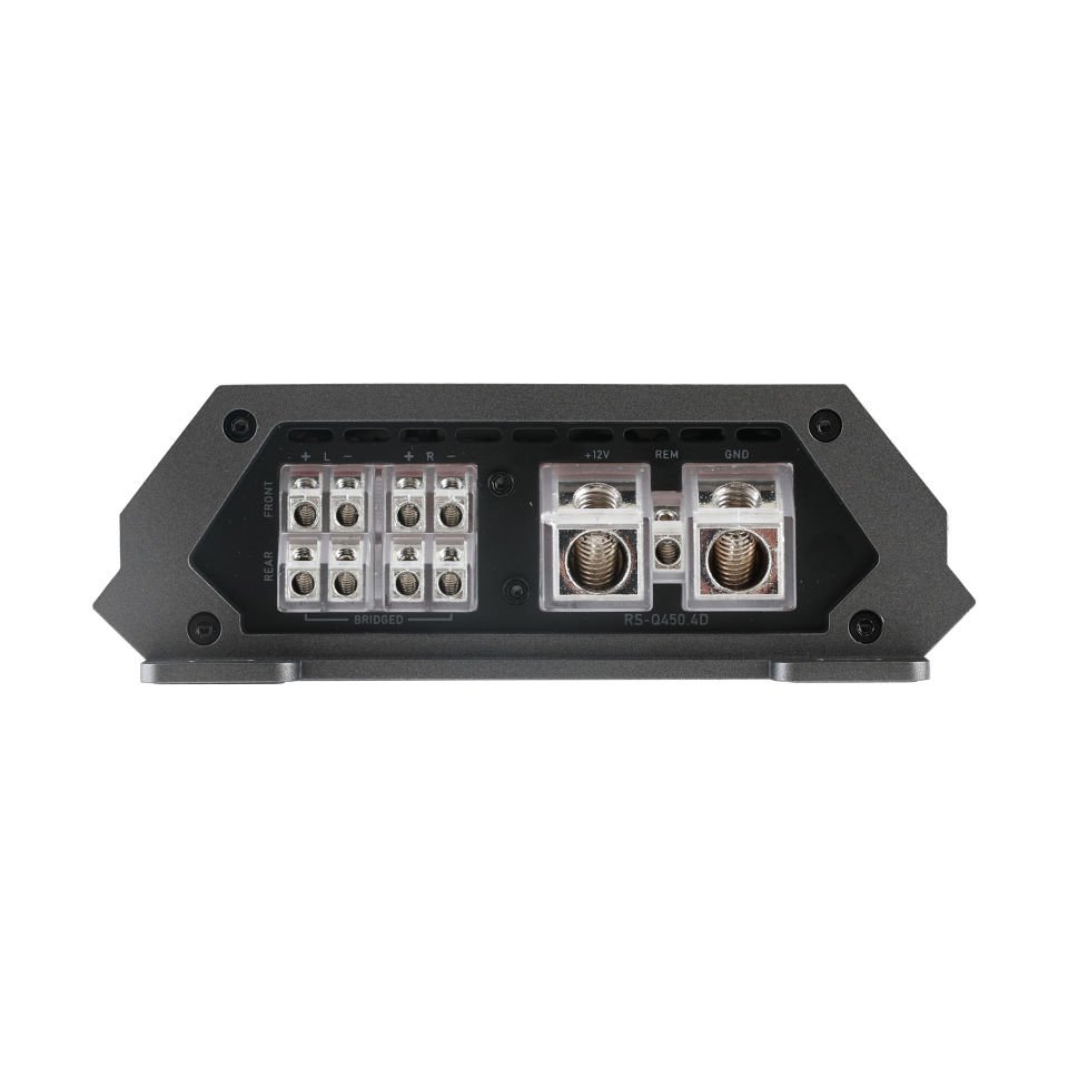 Reiss Audio RS-Q450.4D 4KANAL PROFESYONEL OTO AMFİ ANFİ 2 OHM 675W X 4CH-4 OHM 450W X 4CH-1350W X 2CH 4ohm