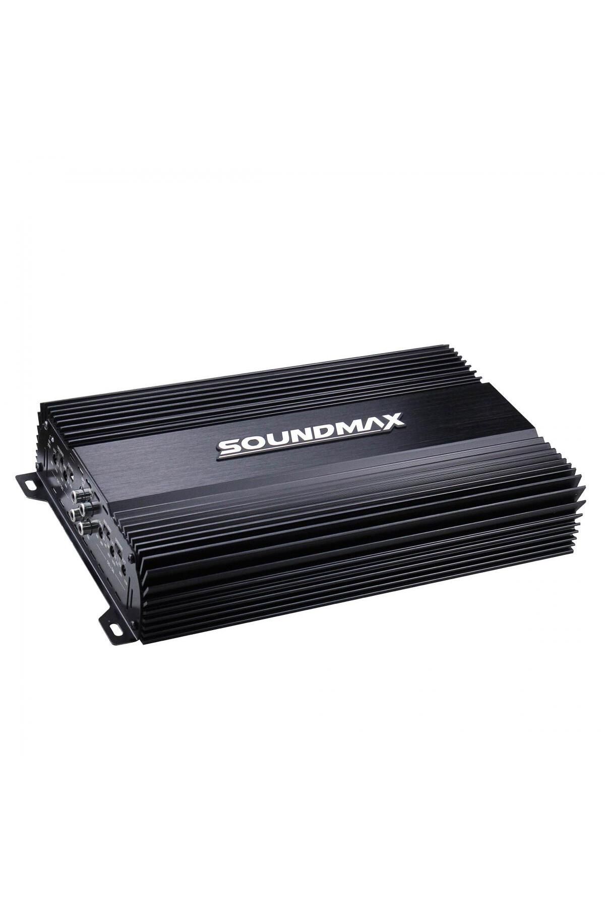 Soundmax SX-2850.4 4 Kanal Oto Amfi 4ohm 4x60RMS-2ohm 4x90RMS