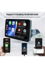 Navigold Pv-1100 2/32gb Android Tek Din 10''inch Oto Araba Multimedya Teyp Car Play-usb-gps-wifi Kamera