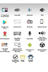 Navigold Ds-639 16gb Dahili Hafıza 7''android Double Oto Teyp  Kamera Hediye Tüm Araçlara Uyumlu