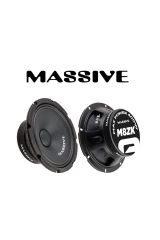 Massive Ms-m8zk Çifti 800wat-300w Rms 20 Cm Premimum Oto Midrange Hoparlör Metal Kapaklı 1takım/2adet