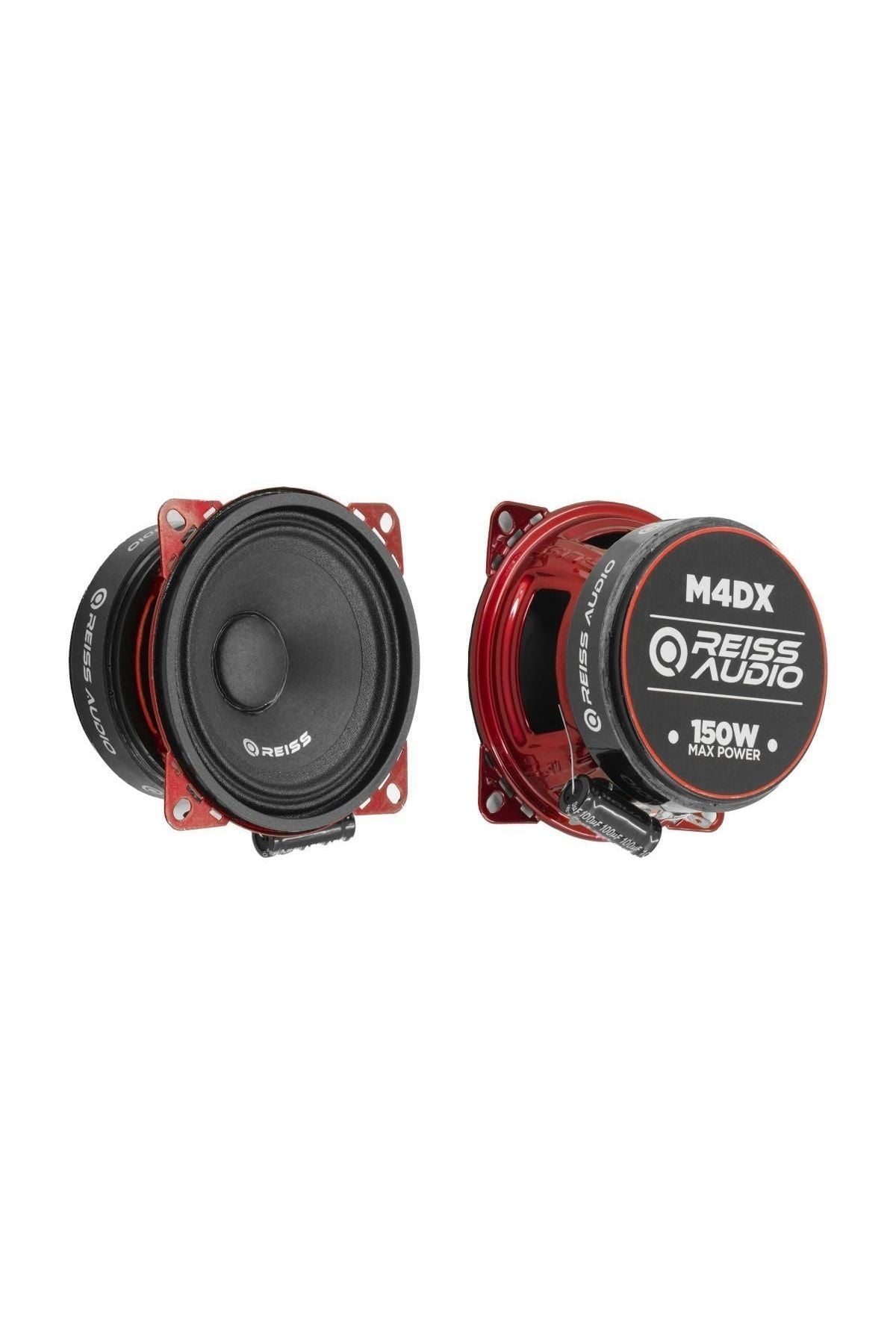 Reiss Audio Rs-m4dx Çifti 300wat-100w rms 10Cm Oto Midrange Hoparlör