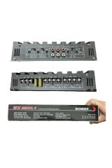 Wondex Wx-3500.4 3000 Wat 4 Kanal Profesyonel Oto Amfi 4x70w Rms 2ohm