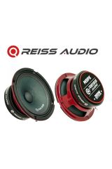 Reiss Audio Rs-m5px Çifti 500w-200w Rms Deprem Serisi 13cm Metal Kapaklı Oto Midrange Hoparlör Takımı