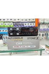 Navigold Stn-302 Çift Usb Girişli Bluetooth Araba Oto Teyp Sd Aux Teyp Amfi Çıkışlı Kumandalı Rgb Işıklı