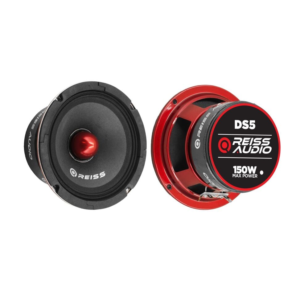 Reiss Audio Rs-ds5 Çifti 300wat 150w Rms 13cm Midrange Hoparlör Premimum Seri (1 Çift) 2adet