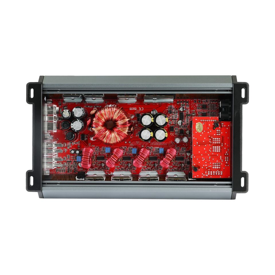 Reiss Audio Rs-Q200.4d 4kanal Profesyonel Oto Amfi Anfi 2 Ohm 300w X 4ch-4 Ohm 200w X 4ch--600w X 2ch 4ohm