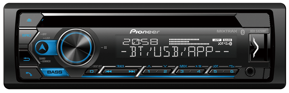Pioneer Deh-S4250bt Çift amfi çıkışlı bluetoothlu cd li oto teyp
