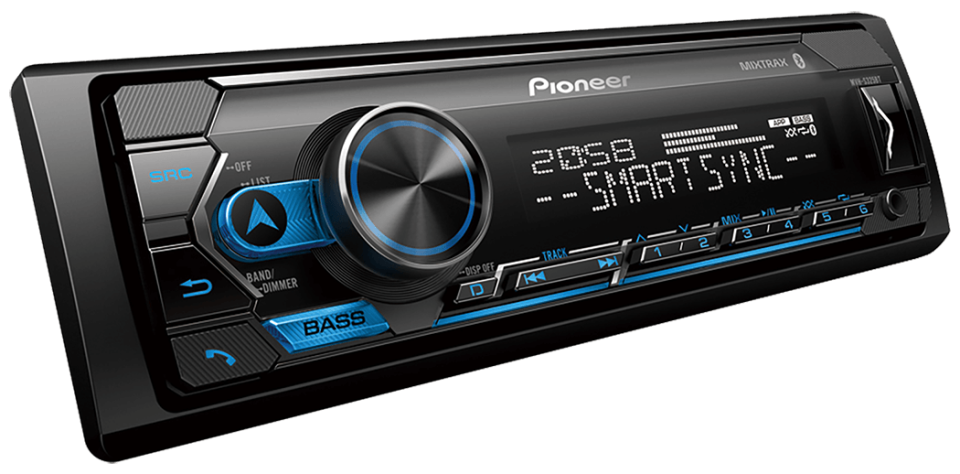 Mvh-S325bt Araba Oto Teyp Bluetoothlu-usb-aux Amfi Çıkışlı 4x50wat