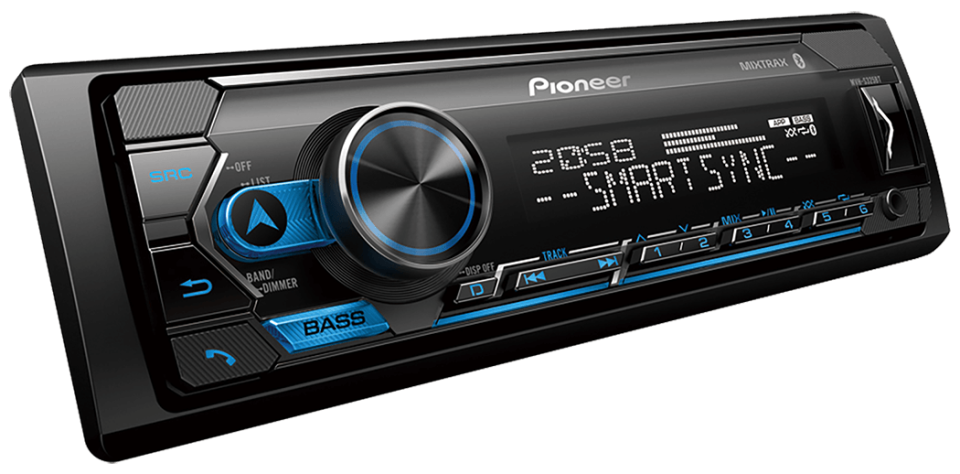 Mvh-S325bt Araba Oto Teyp Bluetoothlu-usb-aux Amfi Çıkışlı 4x50wat