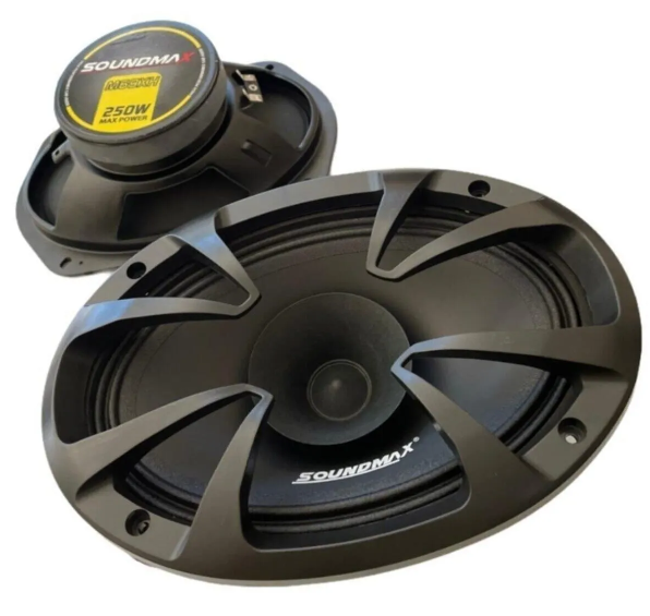 Soundmax Sx-m69xh 6x9 Oval Midrange Hoparlör 250 Watt Maximum Power