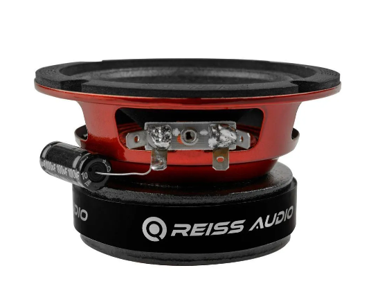 Reiss Audio Rs-dp4 10 Cm Profesyonel Oto Midrange Hoparlör Takımı Uyumlu Çifti 300wat 150rms