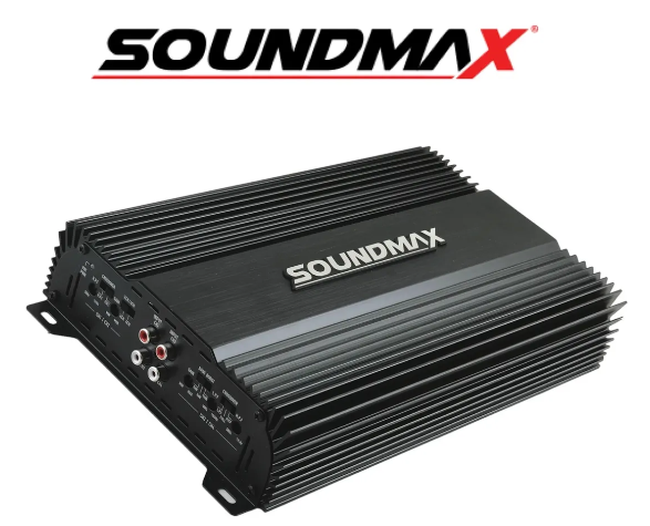 Soundmax Sx-kl2838 4 Kanal 4000wat Profesyonel Oto Amfi 4ohm 4x60w Rms Uyumlu- Anfi