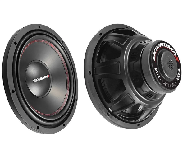 Soundmax 30cm Subwoofer 1500wat 400rms Kabinli Bass Rt12