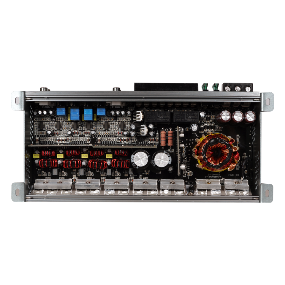 Reiss Audio Rs-f200.4 4ohm 4x100w-2ohm 4x180w Rms 4kanal Profesyonel Oto Amfi