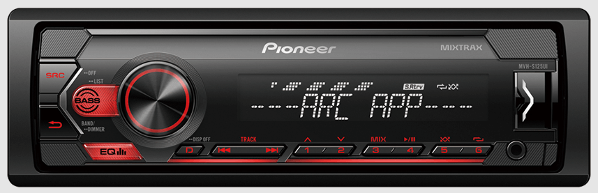 Pioneer Mvh-s125uı Oto Teyp Usb Radio Aux Girişli Çift Anfi Çıkışlı