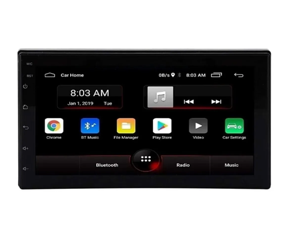 Navigold Kl-8238 2/32gb Uyumlu Android Multimedya Car Playli Teyp Ayarlı Ince Kasa Single Din