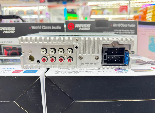 Reiss Rs-mx81dsp 3amfi Çıkışlı Profesyonel dsp işlemcili Oto Teyp rgb ışıklı Bluetooth-Usb tesisat teyibi