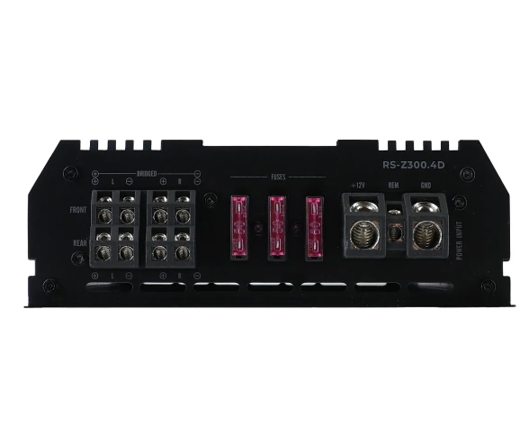 REİSS AUDİO RS-Z300.4D-CLASS D-4X300W RMS -PROFESYONEL MİDRANGE ANFİSİ