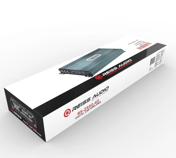 Reiss Rs-Z550.4d 4kanal Profesyonel Oto Amfi Anfi 2 Ohm 900w X 4ch-4 Ohm 550w X 4ch-2100w X 2ch 4ohm