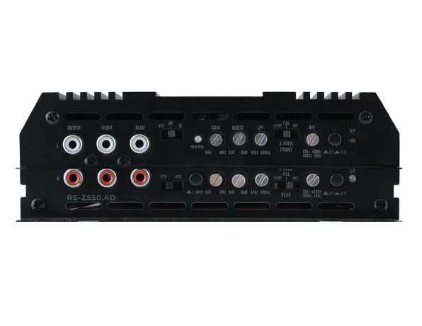 Reiss Rs-Z550.4d 4kanal Profesyonel Oto Amfi Anfi 2 Ohm 900w X 4ch-4 Ohm 550w X 4ch-2100w X 2ch 4ohm