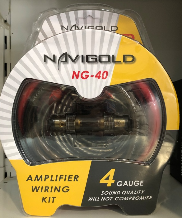 Navigold 4GA Profesyonel Oto Ses Sistemi Kablo Seti