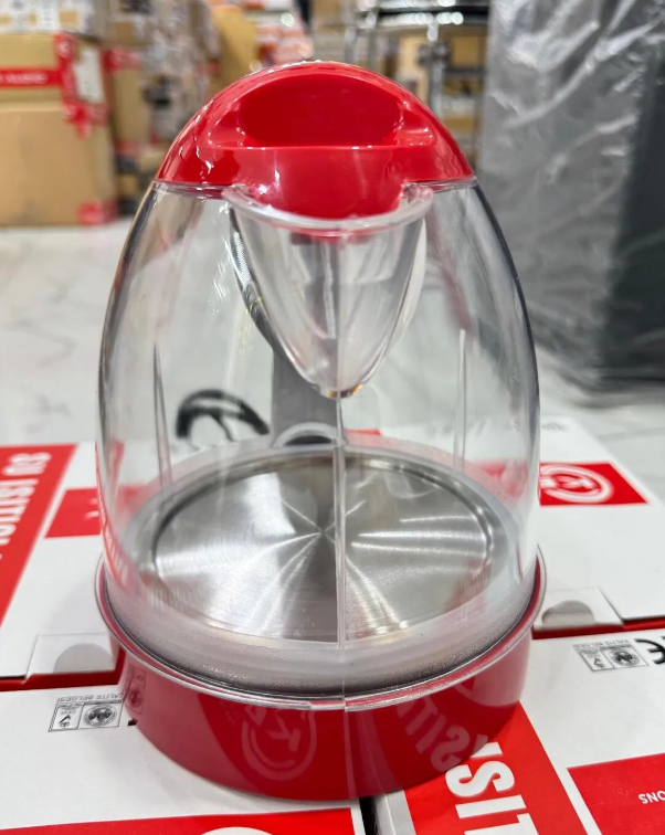 Kent 24 Volt 1litre Oto Su Isıtıcı 24v Kettle Büyük Boy Ketil Termostatlı Işıklı Yeni Seri Kırmızı