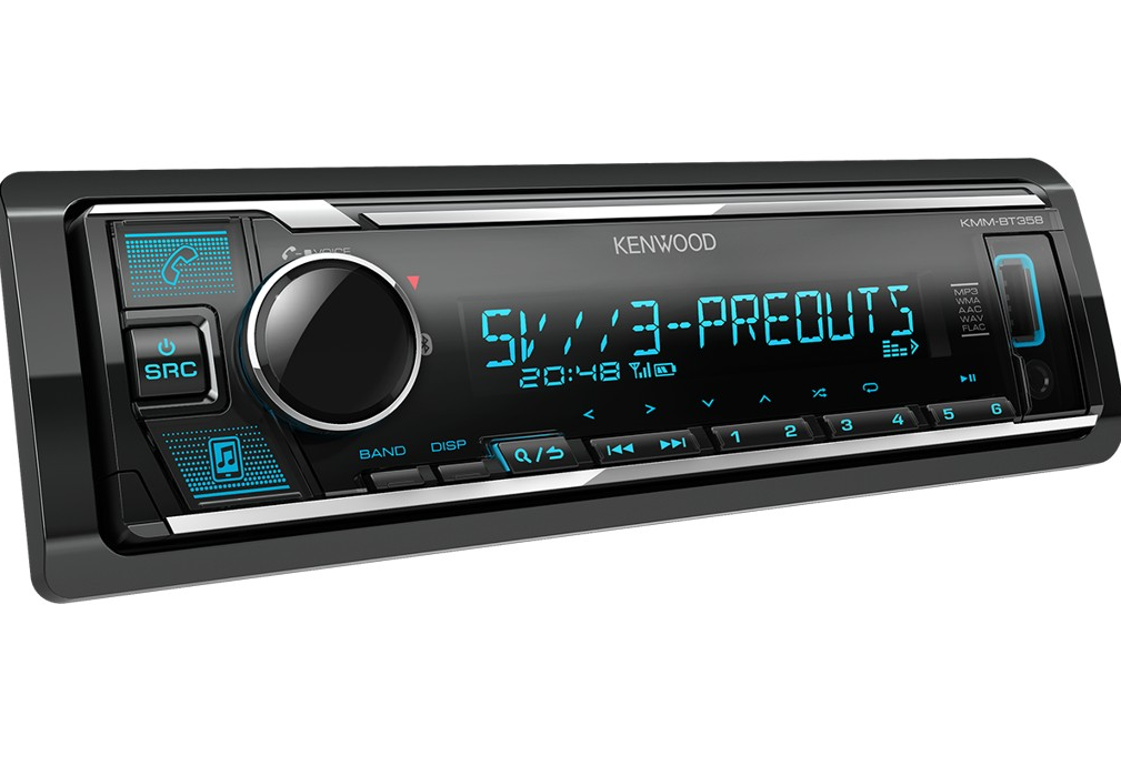 Kenwood Kmm-bt358 5V 3 Anfi Çıkışı Bluetooth\'lu Oto Teyp Türkiye Garantili (KUMANDASIZ)