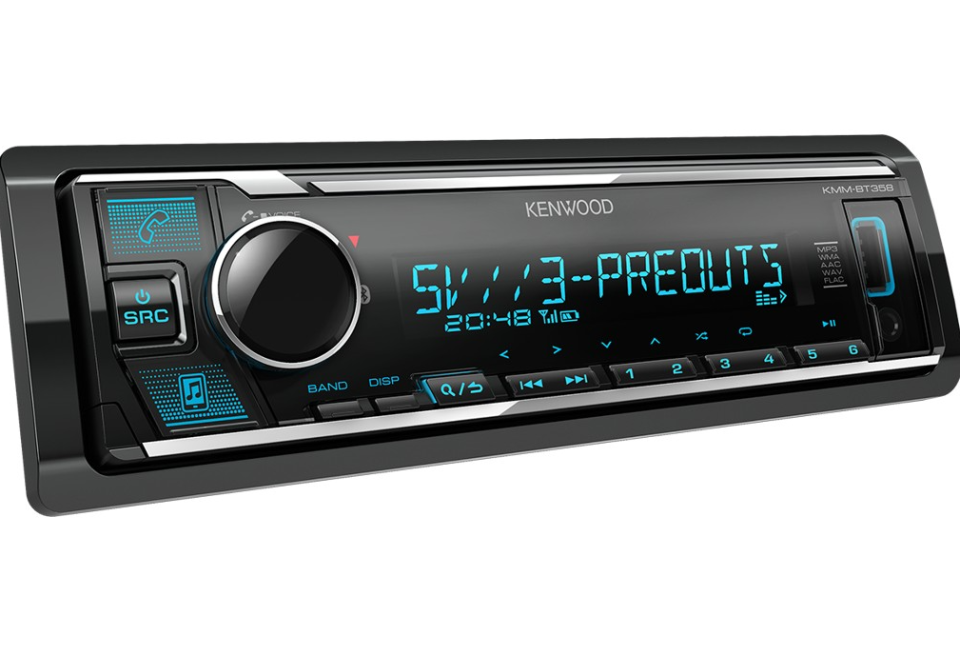 Kenwood Kmm-bt358 5V 3 Anfi Çıkışı Bluetooth\'lu Oto Teyp Türkiye Garantili (KUMANDASIZ)