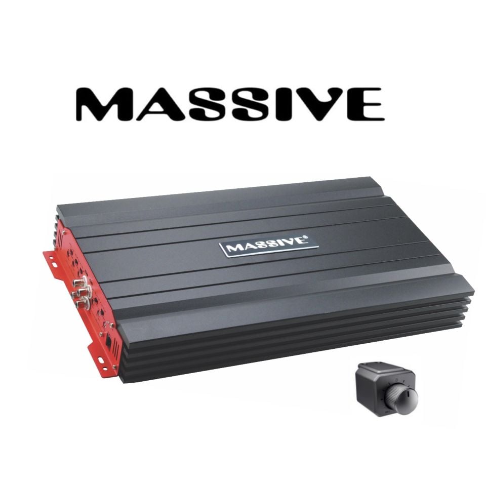 Ms-kl120.4 Ab 4kanal Efsane Seri Oto Amfi Anfi 4ch-4 Ohm 120w-rms  2 Ohm 4ch×180w Bas Kontrollü