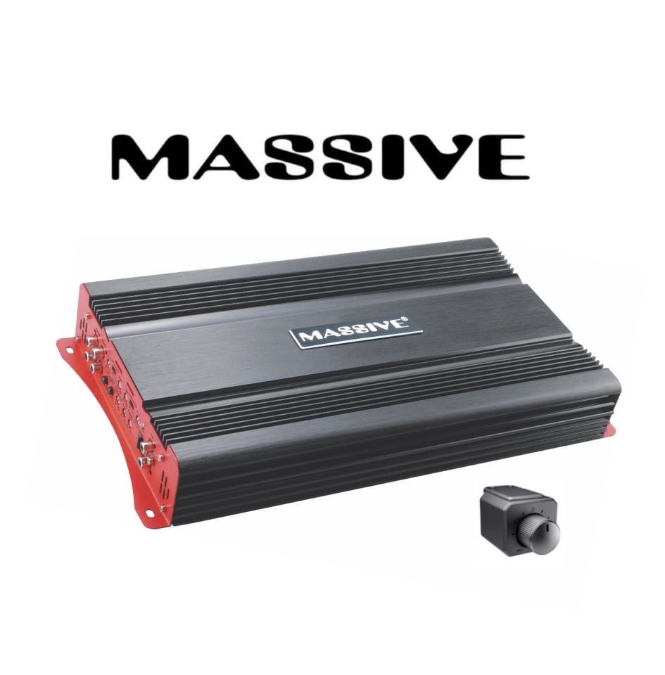 Ms-kl5800.5  5 Kanal 7000 Wat Amfi Power 4ohm 4x80w-2Ohm 4x100w Rms +1x 400w Rms Bas Kontrollü