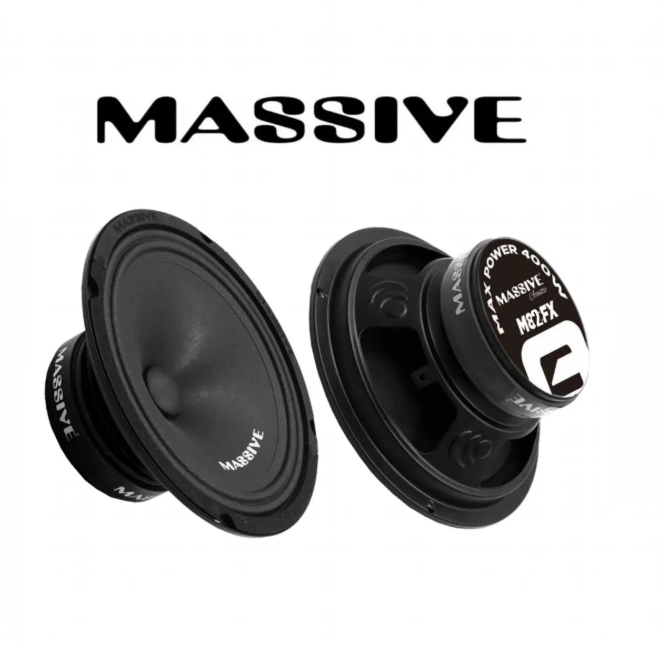 Massive Ms-m82fx 20 Cm Oto Midrange Hoparlör Deprem Serisi Çifti 800w-300w Rms Yeni Model