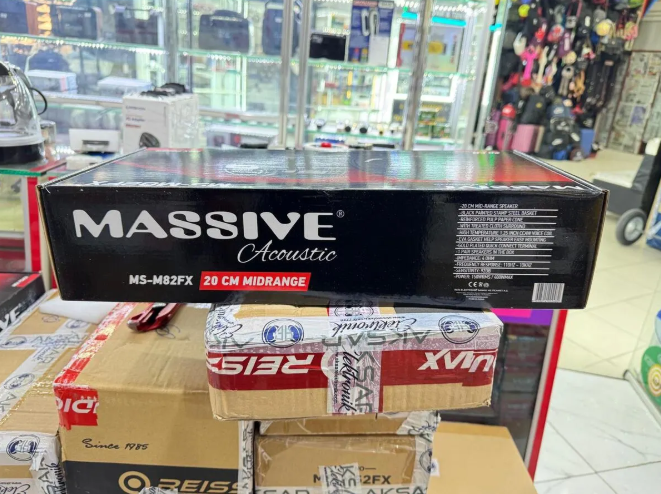 Massive Ms-m82fx 20 Cm Oto Midrange Hoparlör Deprem Serisi Çifti 800w-300w Rms Yeni Model