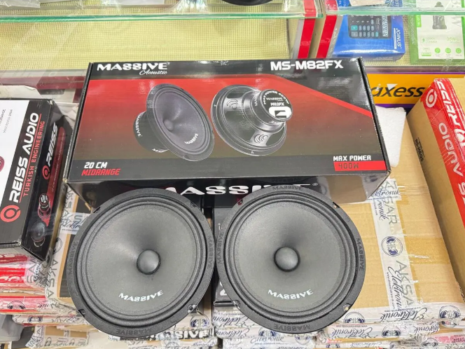 Massive Ms-m62fx 16 Cm Oto Midrange Hoparlör Deprem Serisi Çifti 600wat- 1takım/2adet