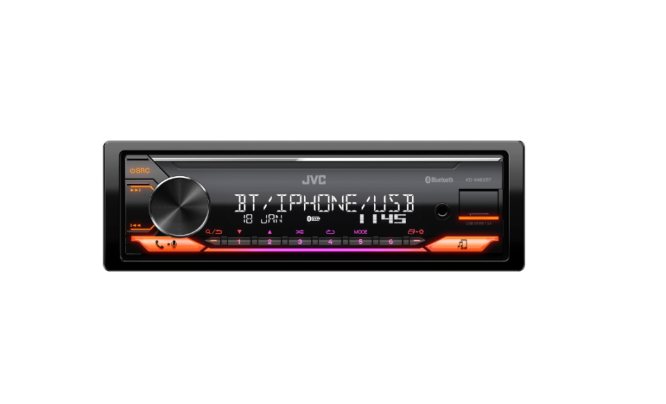 Jvc Kd-x482bt 2 Yıl Garanti 3 Amfi Çıkışlı Bluetooth/usb/aux/fm/kumanda Yoktur