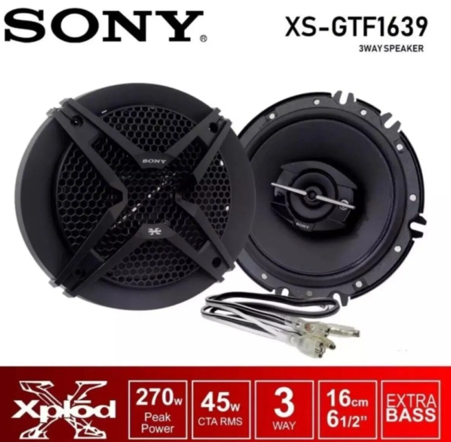 Sony Xs-gtf1639 270 Watt 16 Cm Yuvarlak Oto Hoparlör