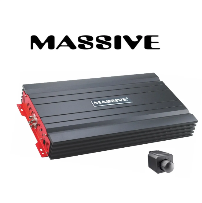 Massive Ms-kl120.4 4x120 Rms Profesyonel Oto Amfi Anfi Kl120.4 Bas Kontrollü