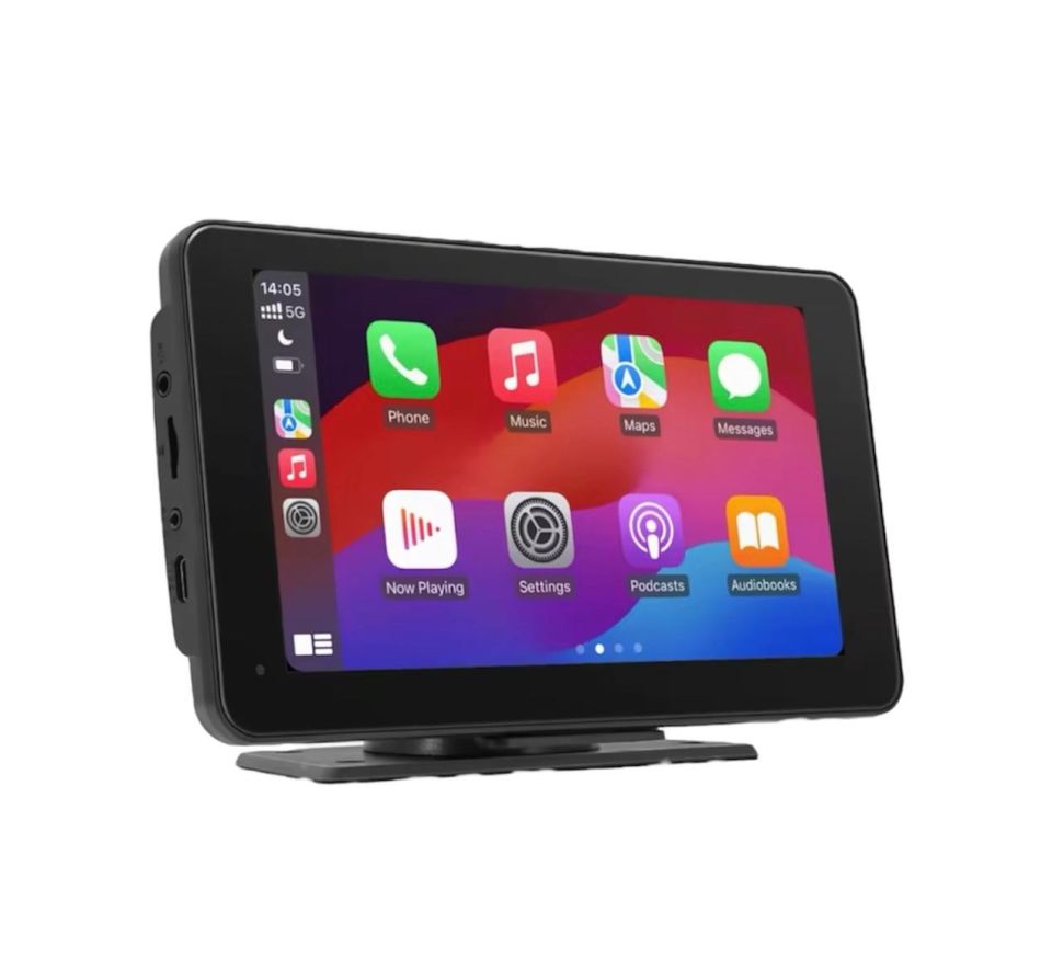 navigold Aks-702 Kablosuz Carplay Android Auto tak çalıştır 7İnç Çift Kameralı kayıt yapar Multimedya