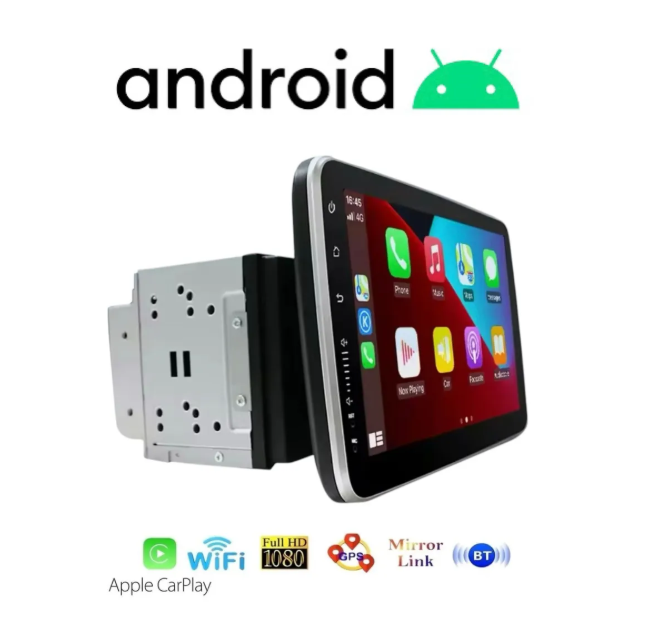 Navigold Kl-4300 4/64gb Android Double Din 10''inch Oto Araba Multimedya Teyp Car Play-usb-gps-wifi Kamera