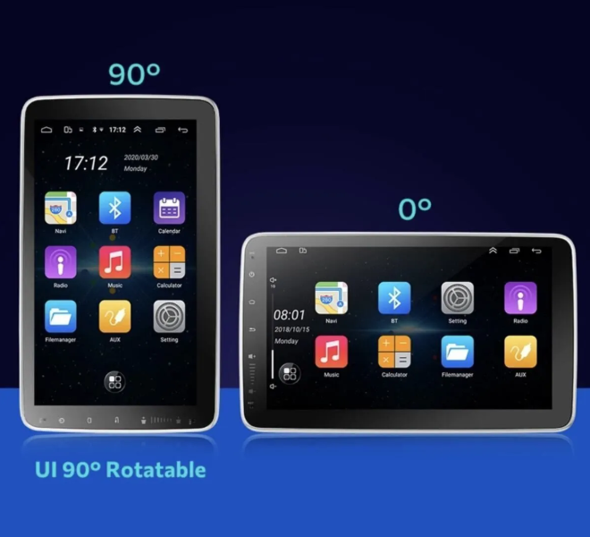 Navigold Kl-4300 4/64gb Android Double Din 10''inch Oto Araba Multimedya Teyp Car Play-usb-gps-wifi Kamera