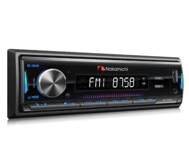 Nakamichi Nq721be Rgb Ekran 2amfi 4volt Rca Çıkışlı Profesyonel Oto Teyp Rgb Işıklı Bluetooth-usb-kumanda