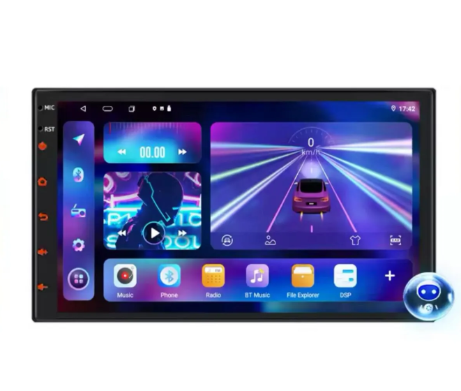 Navigold Stonex Ngs-740 4ram/64gb Android Ince Ayarlanabilir Kasa 7inç Oto Multimedya Teyp Car Playli-usb-wifi